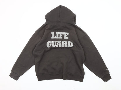 Hunters Men's Black Hoodie M Beach Pullover