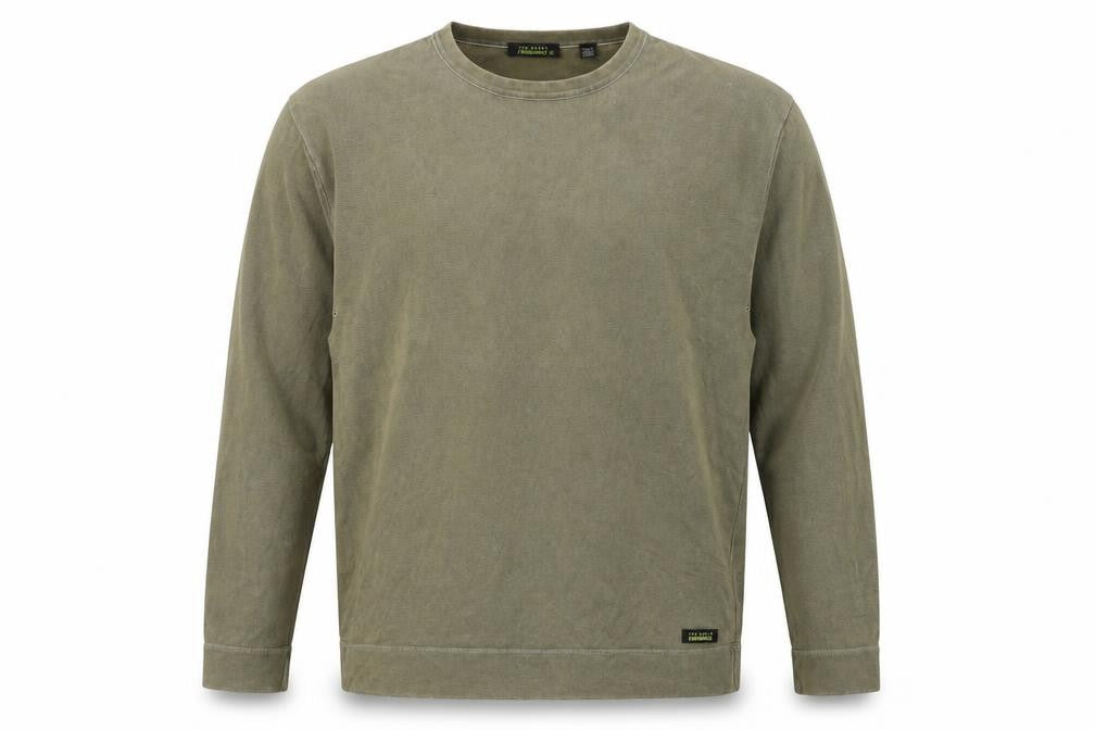 Mens UK Size S Ted Baker Green Pullover Sweatshirt