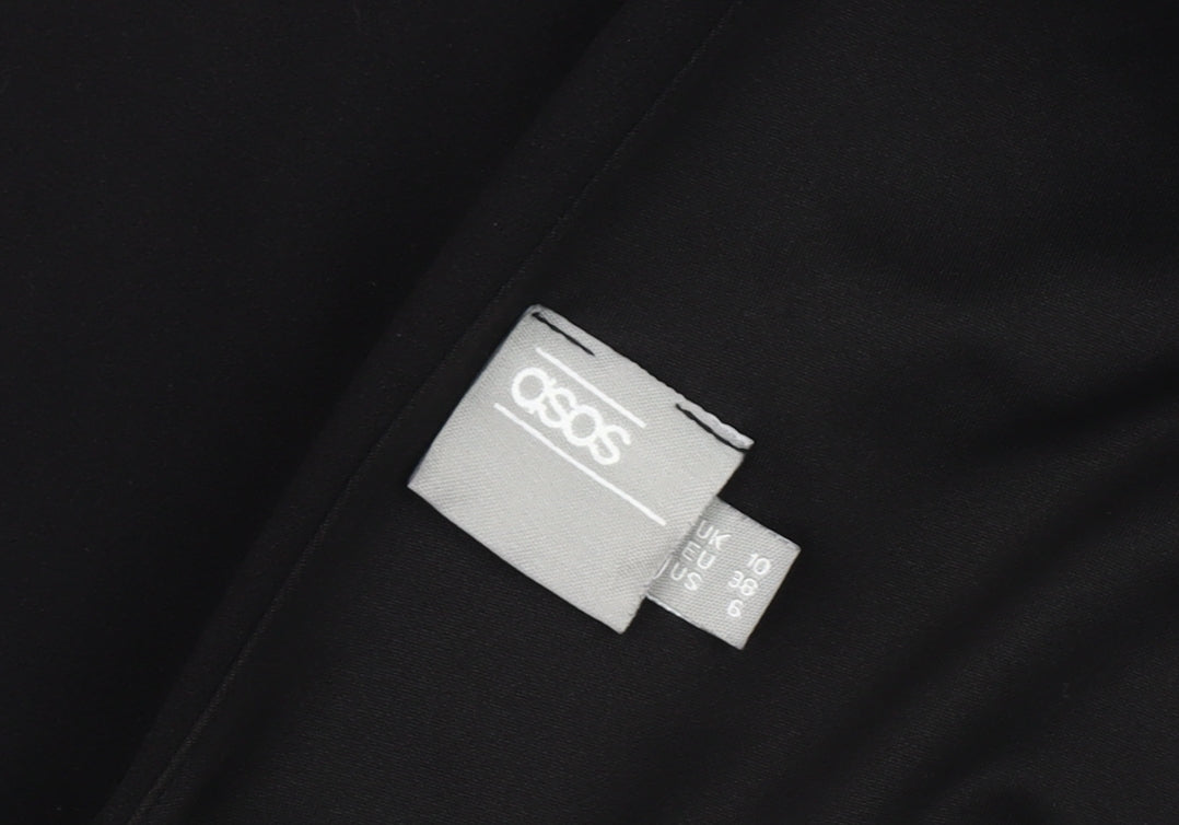 ASOS Black Dress in Size 10 for Women