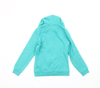 Roxy Girls Blue Hooded Jacket - Size 10, Winter Favourite
