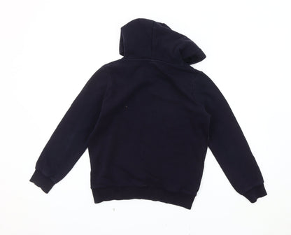 Hype Boys Black Pullover Hoodie, 11-12 Years, Stylish Casual