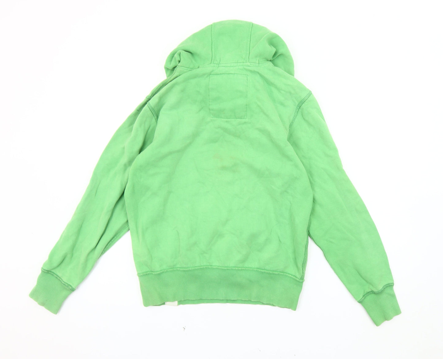 Mens UK Size S NEXT Green Pullover Hoodie