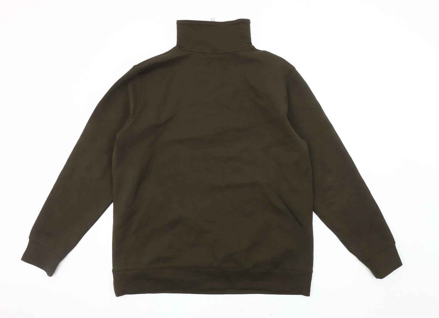 Autograph Men's XL Brown Sweatshirt with 1/4 Zip