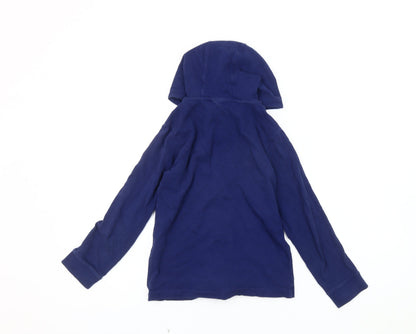 Nike Boys Blue Basic Jacket with Hood - Size S