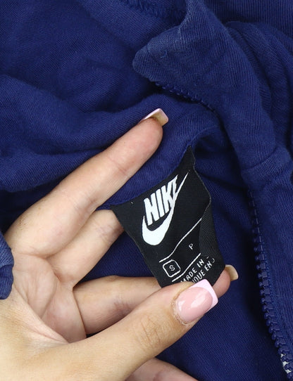 Nike Boys Blue Basic Jacket with Hood - Size S