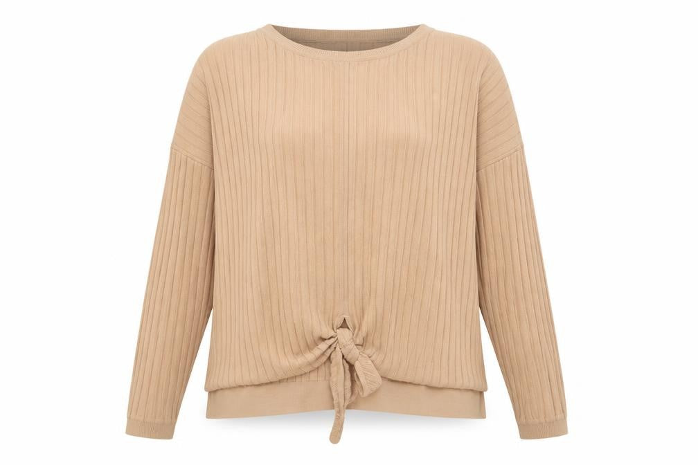 Womens UK Size 16 Marks and Spencer Beige Pullover Jumper
