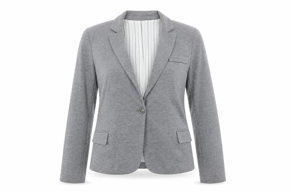 Womens UK Size XS Mango Regular Grey Blazer
