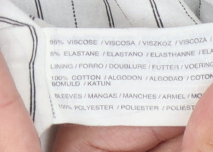 Mango Women Grey XS Classic Blazer