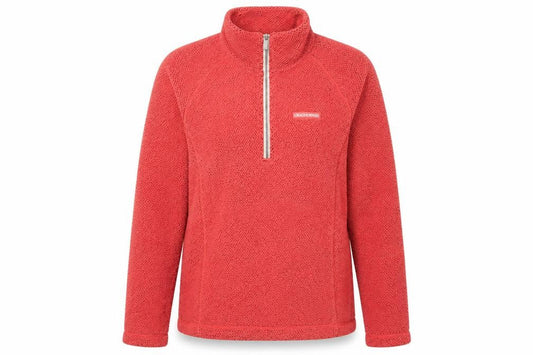 Womens UK Size 10 Craghoppers Red Pullover Hoodie