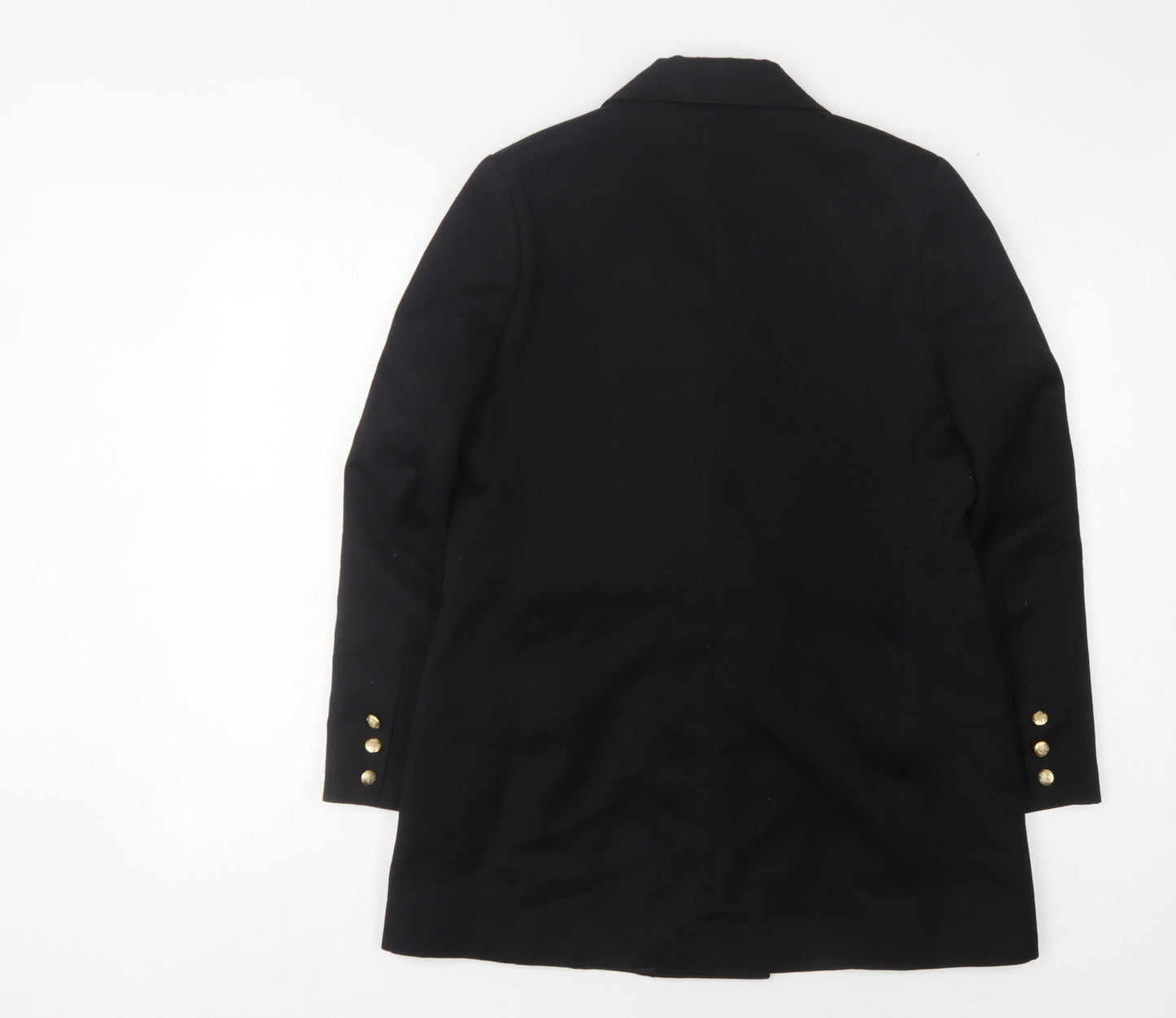 Robe Women's Black Double-Breasted Blazer, Size 12