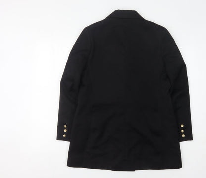 Robe Women's Black Double-Breasted Blazer, Size 12