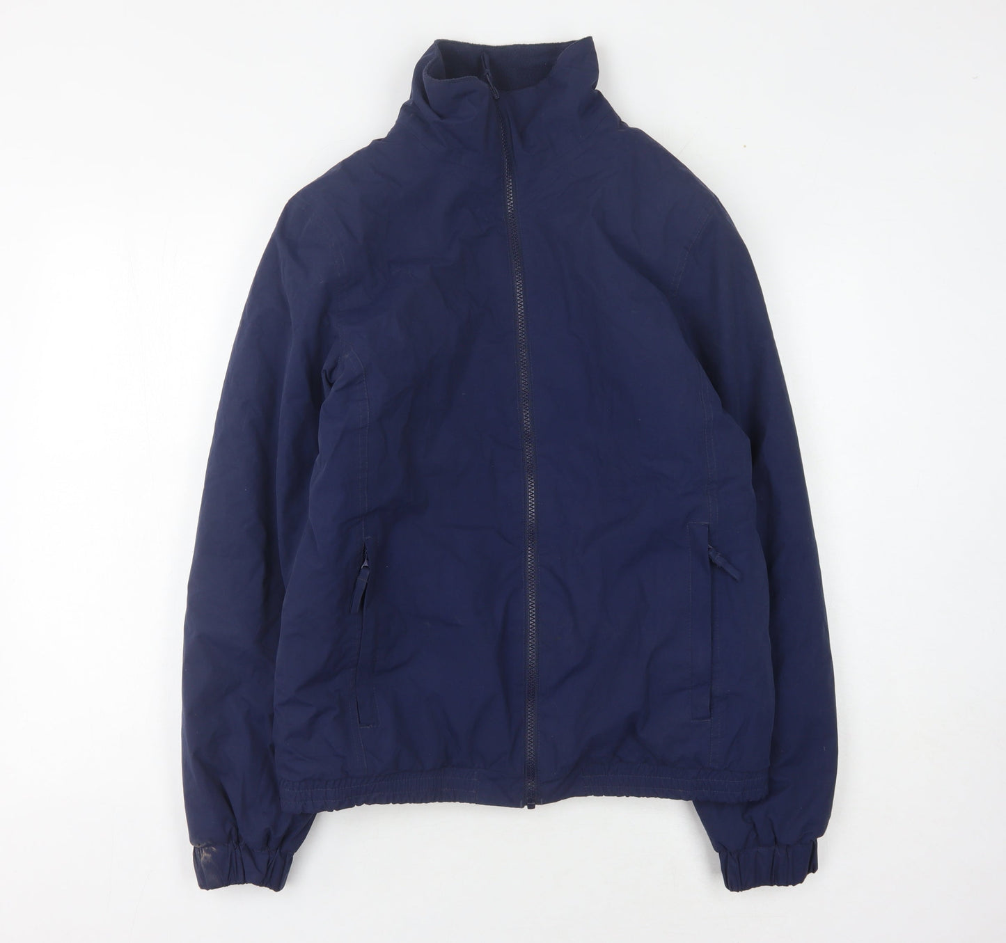 Womens UK Size S Crane Blue Basic Jacket