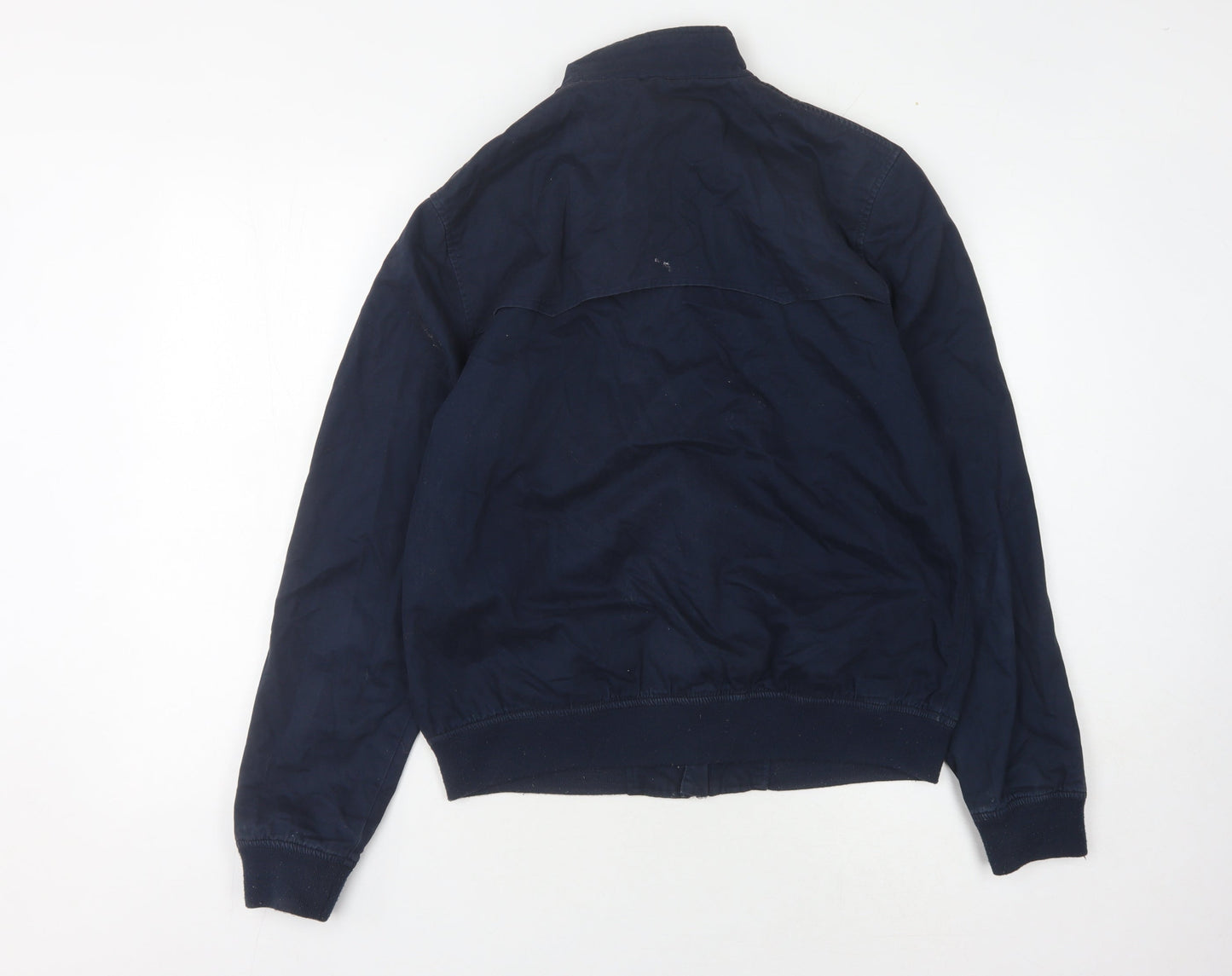 Mens UK Size M Topman Blue Basic Jacket