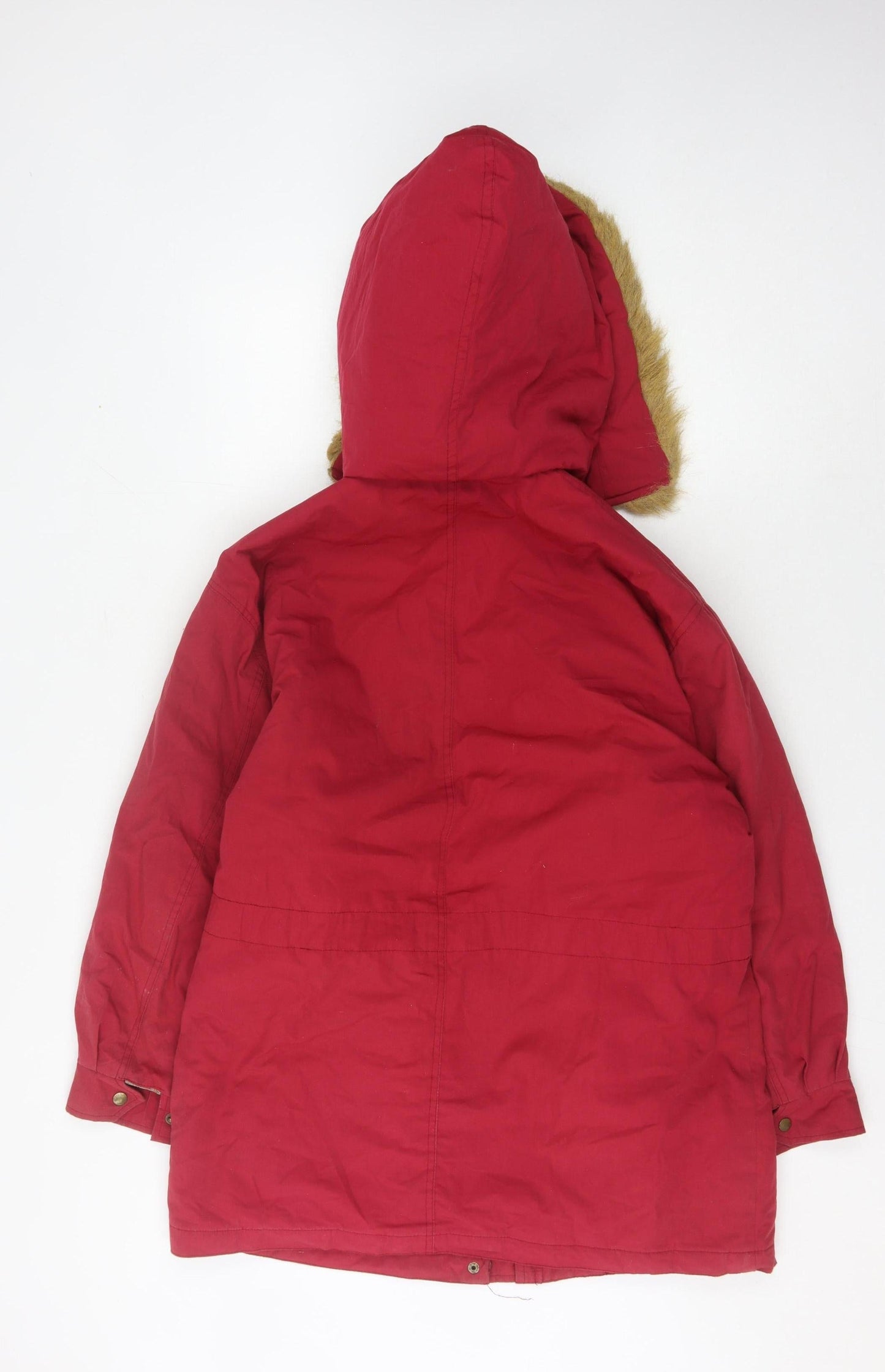 Island Republic Red Women's Parka Coat M