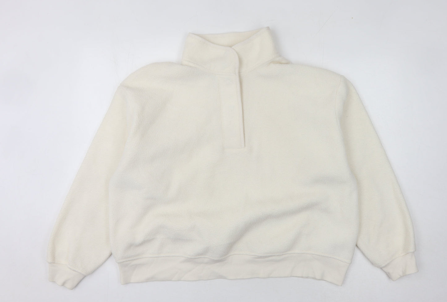 Marks and Spencer Women Ivory Sweatshirt L