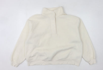 Marks and Spencer Women Ivory Sweatshirt L