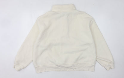 Marks and Spencer Women Ivory Sweatshirt L