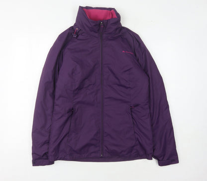 Womens UK Size S Quechua Purple Basic Jacket