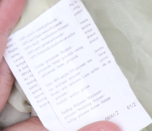 Dare 2b Women's Beige Fur Trim Jacket Size 10