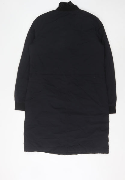Womens UK Size 10 NEXT Black Bomber Jacket