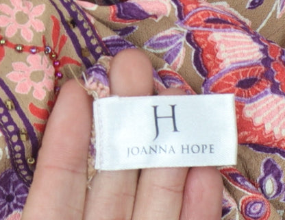 Joanna Hope Women's Floral Viscose Blouse Size 16