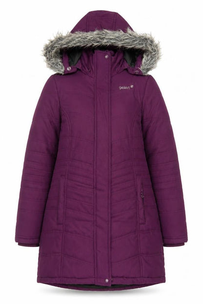 Womens UK Size 8 Gelert Purple Puffer Jacket