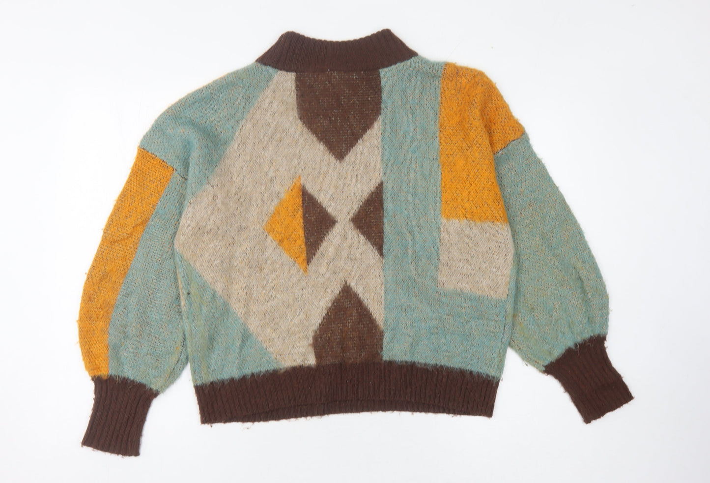 Womens UK Size S VILA Multicoloured Pullover Jumper