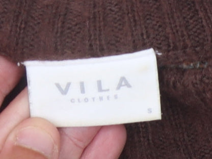 Womens UK Size S VILA Multicoloured Pullover Jumper