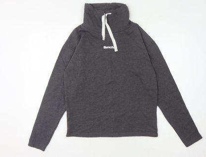 Mens UK Size S Bench Grey Pullover Sweatshirt