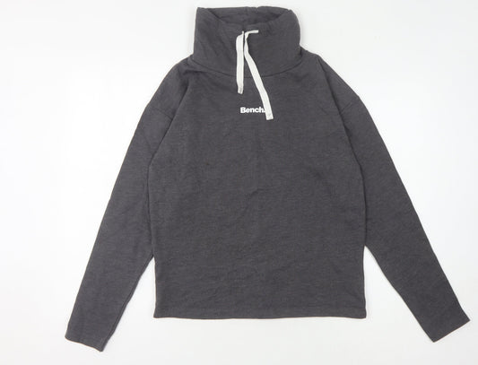 Mens UK Size S Bench Grey Pullover Sweatshirt