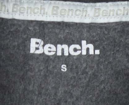 Mens UK Size S Bench Grey Pullover Sweatshirt