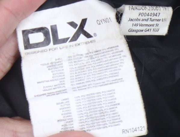 DLX Women's Green Puffer Jacket Size 10