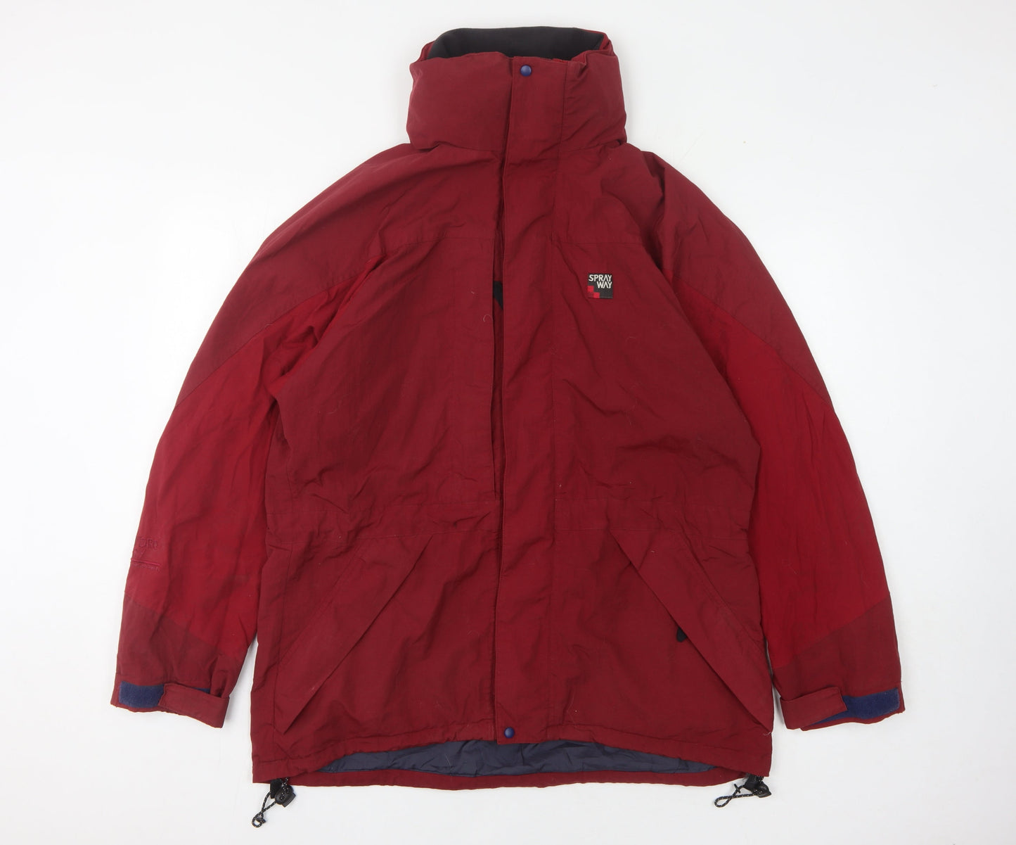 Mens UK Size L Sprayway Red Basic Jacket