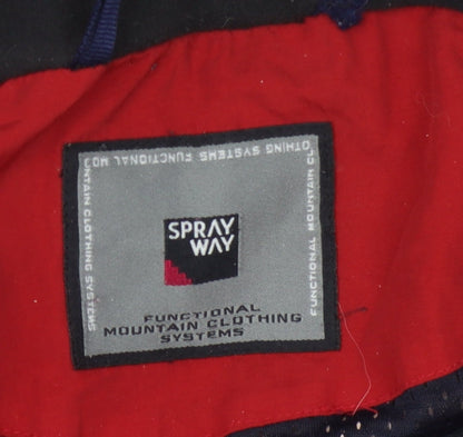 Mens UK Size L Sprayway Red Basic Jacket
