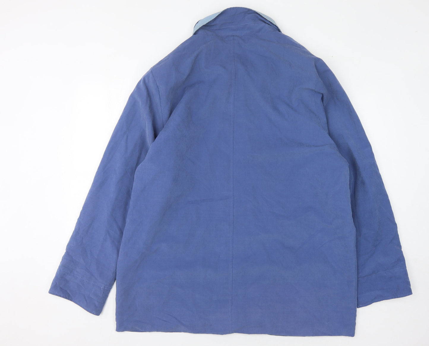 Womens UK Size 16/18 Gabriella Vicenza Blue Pea Coat