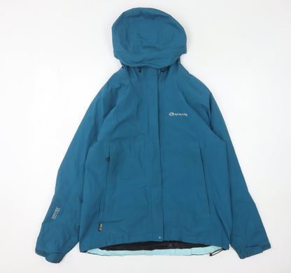 Womens UK Size Medium Sprayway Blue Windbreaker Coat