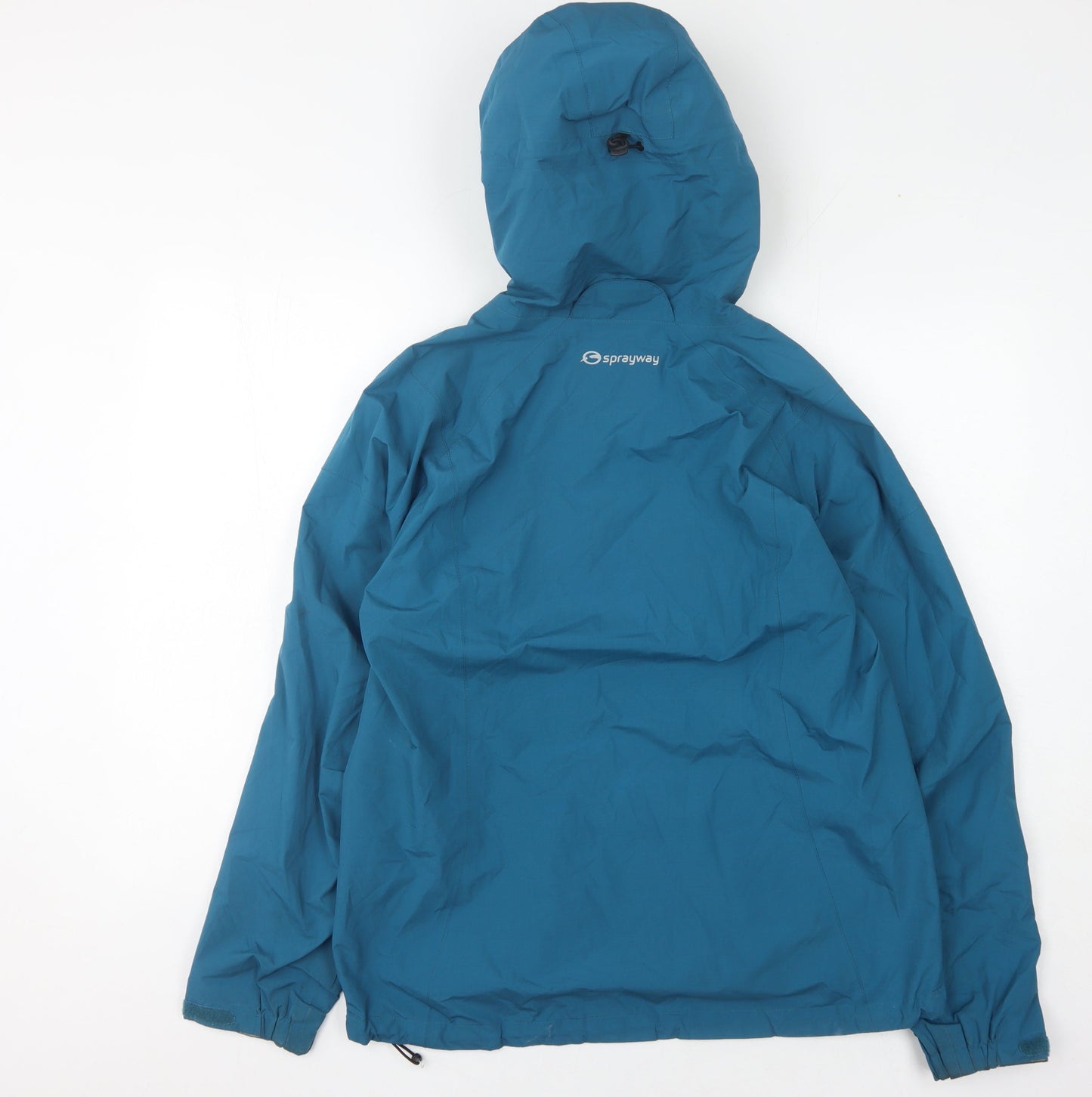 Womens UK Size Medium Sprayway Blue Windbreaker Coat