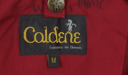 Mens UK Size M Caldene Red Rain Coat