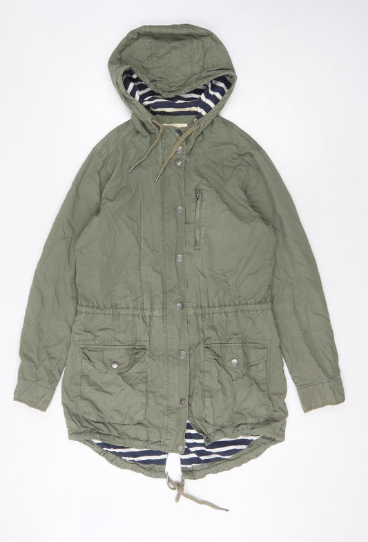 Fat Face Women's Green Anorak Jacket Size 10