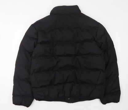 Mens UK Size 2XL Lonsdale Black Puffer Jacket