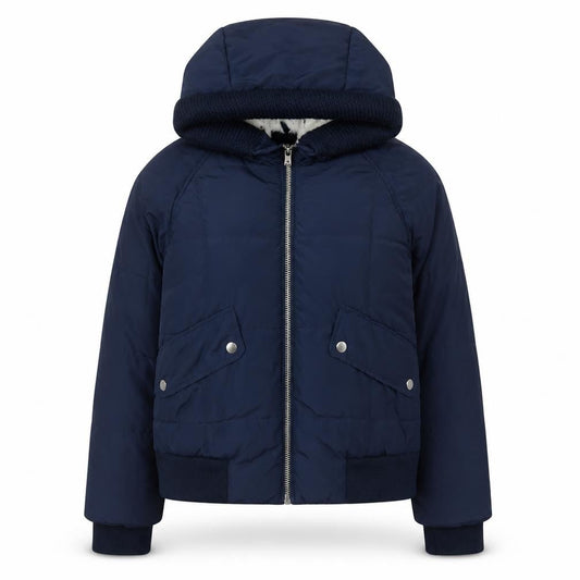 Womens UK Size 8 ASOS Blue Puffer Jacket
