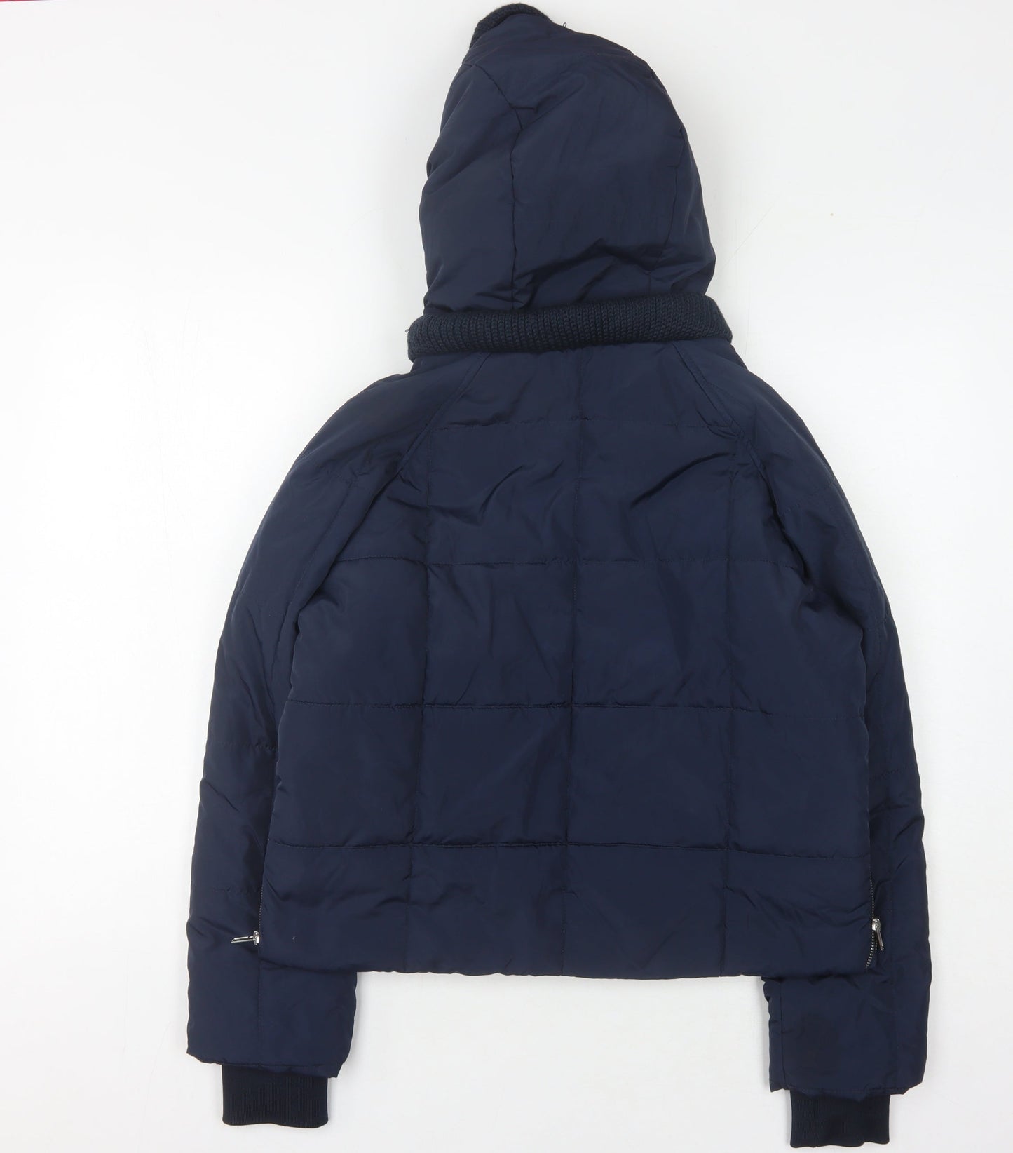 Womens UK Size 8 ASOS Blue Puffer Jacket