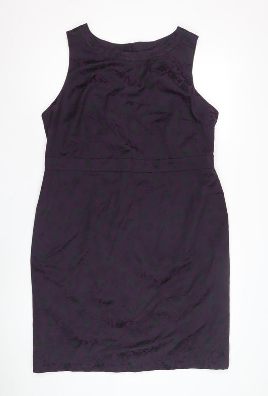 Marks and Spencer Women's Purple Dress Size 18