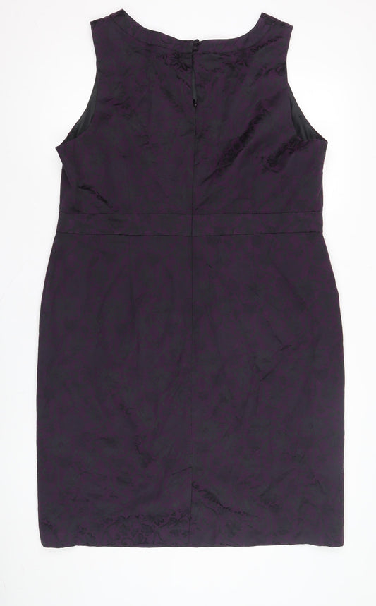 Marks and Spencer Women's Purple Dress Size 18