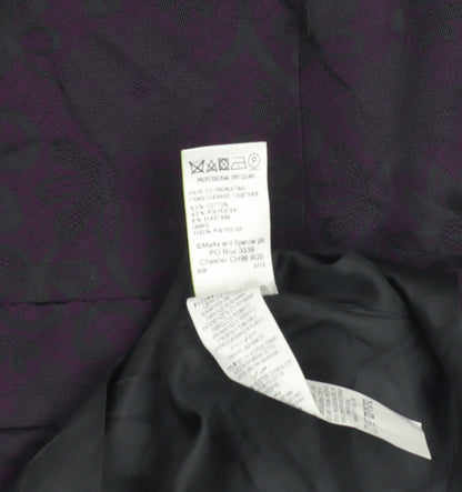 Marks and Spencer Women's Purple Dress Size 18