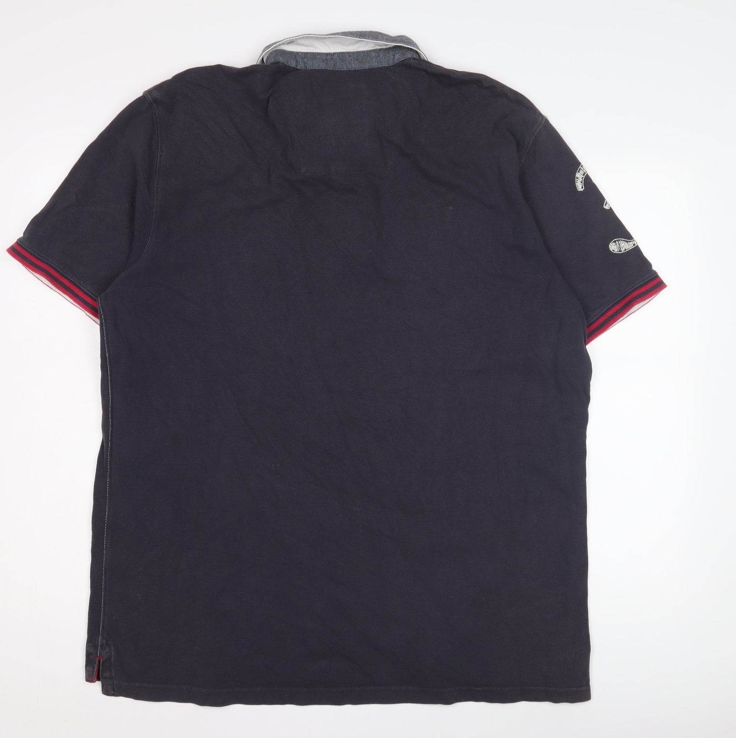 Boston Crew Men's Black XL Polo Shirt