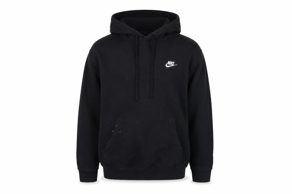 Mens UK Size M Nike Black Pullover Hoodie