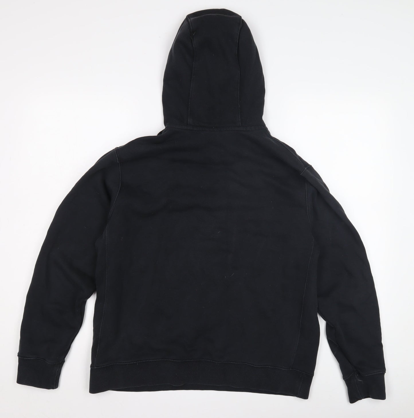 Mens UK Size M Nike Black Pullover Hoodie