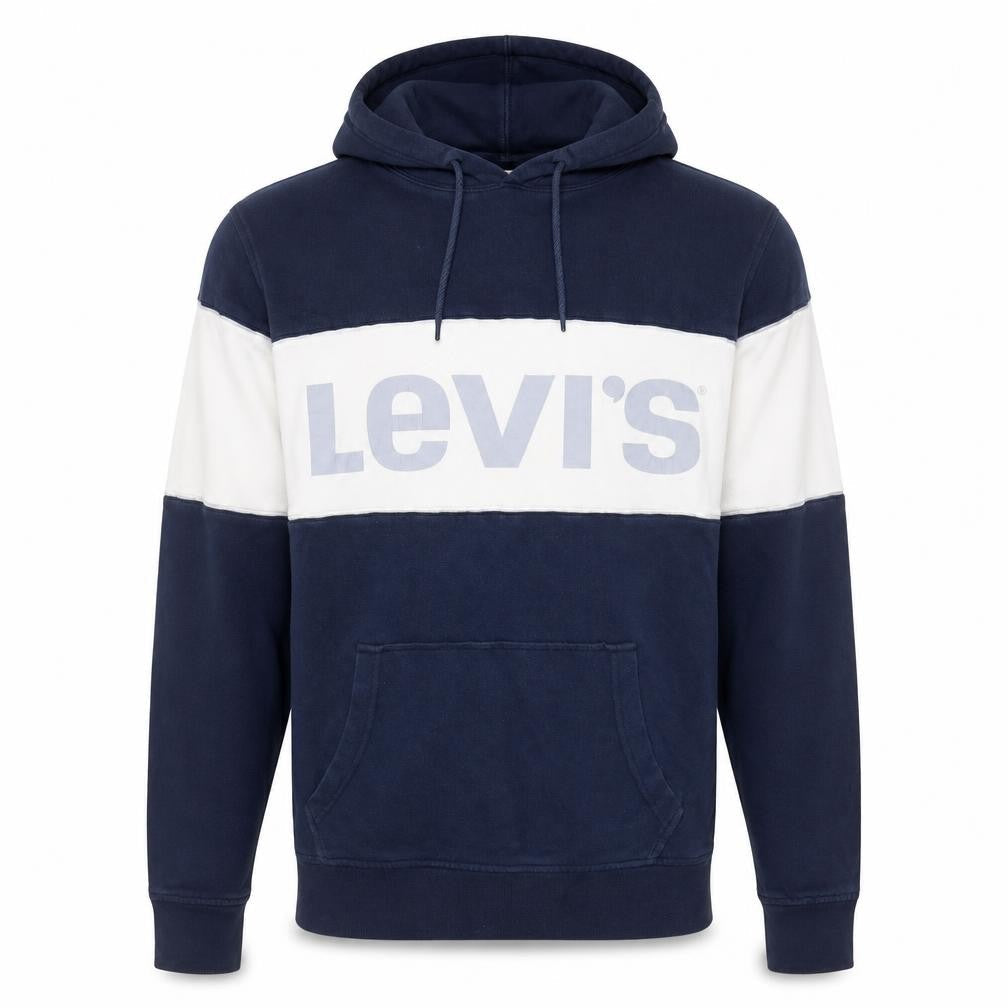 Mens UK Size M Levi's Multicoloured Pullover Hoodie