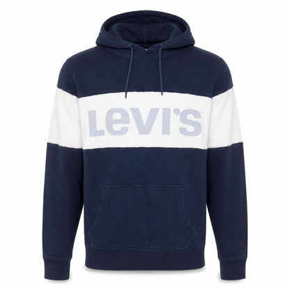 Mens UK Size M Levi's Multicoloured Pullover Hoodie